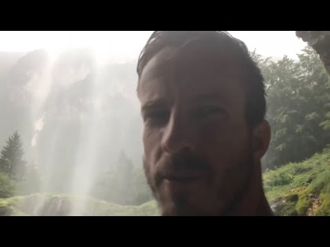 Waterfall Fontanon di Goriuda before storm 2 #nature #funny #beautiful #asmr #waterfall #italy