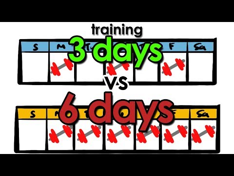 Training 3 Days vs 6 Days | How Many Days Should You Workout?