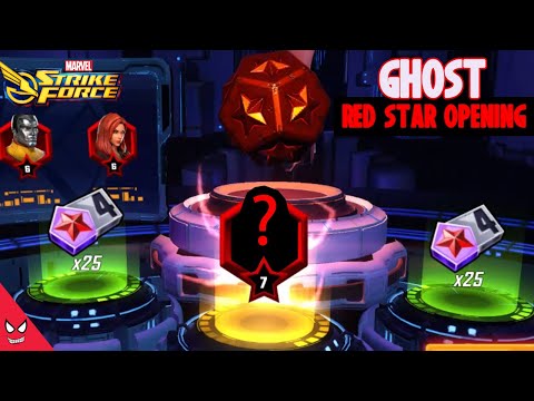 Ghost red star orb opening - Marvel Strike Force MSF