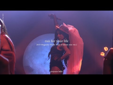 [fancam] Tiffany Young - Run For Your Life / 2019 Magnetic Moon Tour (9 shows mix ver.)