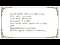 Judy Collins - Running for My Life Lyrics