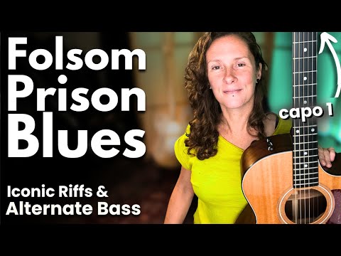 How To Play JOHNNY CASH Folsom Prison Blues | Rhythm Guitar Tutorial