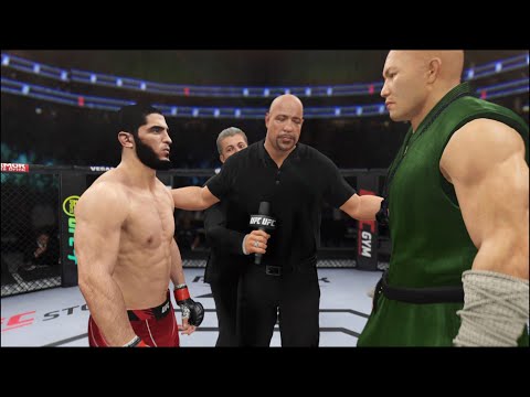 Islam Makhachev vs. Shaolin Monkey - EA Sports UFC 4 - Eagle Fights 🦅