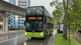 SMRT Buses MAN ND323F A95 (Batch 4) SG5979G on Service 972M departing Bus Stop 44779