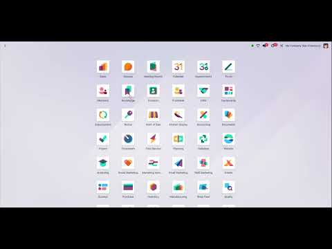 Odoo Video - Volgorde Apps wijzigen