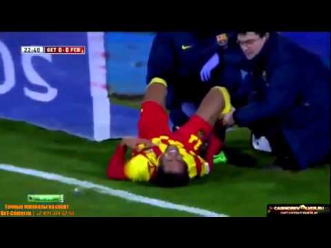 LA LESIÓN DE NEYMAR JR. FC BARCELON VS GETAFE ★BY TGROSSO★