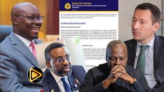 So you lɨed to us?? IMF and World Bank storms Finance Ministry over leaked BOG losses documents