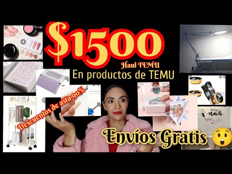 PRODUCTOS DE TEMU  #descuentostemu #temureview  #haultemu #shopingtemu #reviewtemu #nailstemushoping