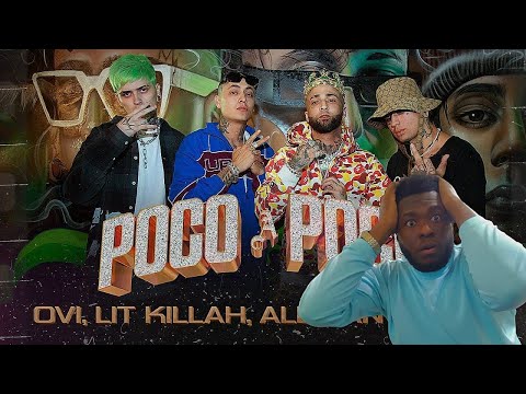 Argentos en corridos tumbados!!! C.R.O, OVI, LIT killah, Alemán - Poco a Poco (Video Reacción)