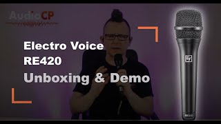 Video thumbnail for Electro Voice RE420 Microphone Review & Demo by AudioCP