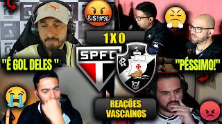 REAÇÕES dos VASCAÍNOS - SÃO PAULO 1x0 VASCO - BRASILEIRÃO 2026 - CONTINUA PERTO DO Z4!