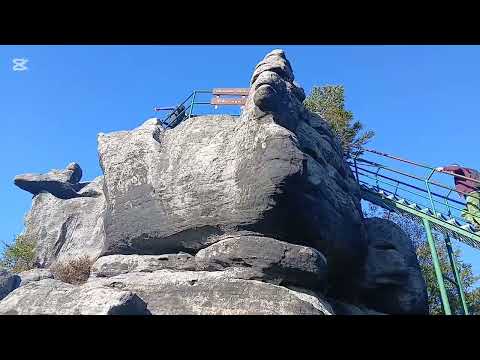 Szczeliniec Wielki. Magiczny szlak od schroniska. Super Frajda dla wszystkich 