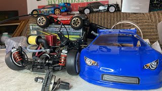 hybrid32494 is live! 2-Speed Repair Ofna CD3 and classic Traxxas nitro Fire up🔥