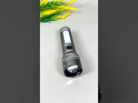 Duangduang Led Zoom Flashlight Xhp70 Torch 🌐 #light #flashlight #zoomlight #shorts #ledflashlight
