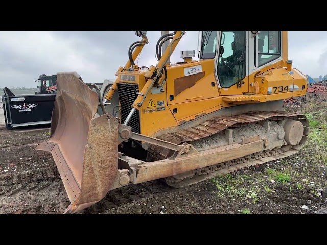 1012951 Liebherr PR 734 XL Crawler Excavator 2011 with TRIMBLE GPS Machine control