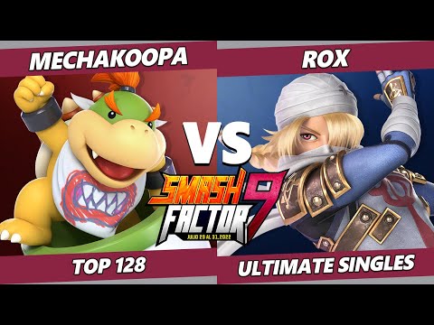 Smash Factor 9 - Mechakoopa (Bowser Jr) Vs. Rox (Sheik) SSBU Ultimate Tournament