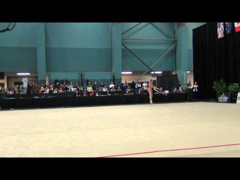 Patricia Bezzoubenko - Hoop Finals - 2012 Kellogg's Pacific Rim Championships