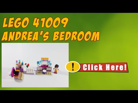 Vidéo LEGO Friends 41009 : La chambre d'Andréa
