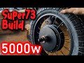 Super73 72V Build 5000w 25LB Hub Motor Swap Pt 3