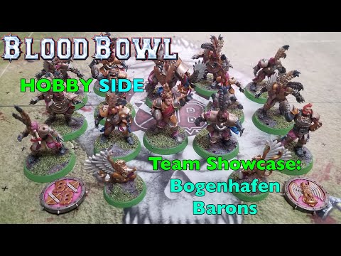 Hobby Side:  Bogenhafen Barons Imperial Nobility Blood Bowl Team Showcase