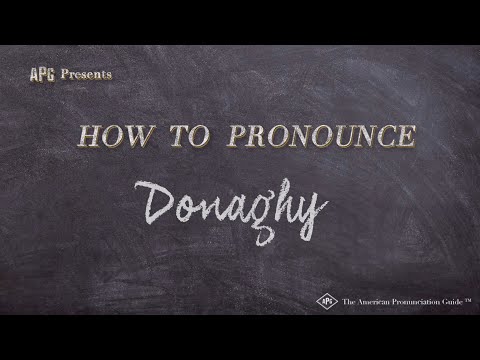 How to Pronounce Donaghy (Real Life Examples!)