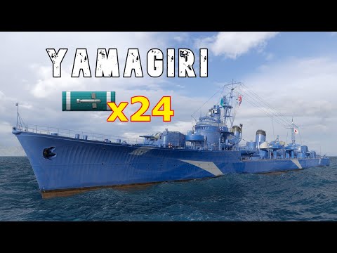 World of WarShips Yamagiri - 6 Kills 303K Damage