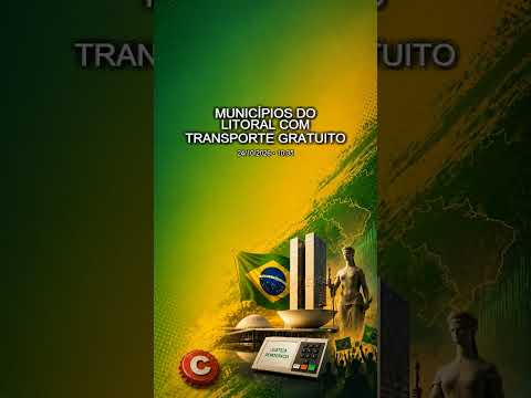 Municípios do litoral terão transporte coletivo gratuito para o segundo turno das eleições