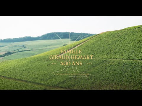 Champagne Henri Giraud celebrates 400 years of the Giraud-Hémart family in Champagne.