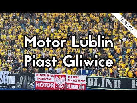Motor Lublin - Piast Gliwice 16.08.2025 (PKO BP Ekstraklasa)