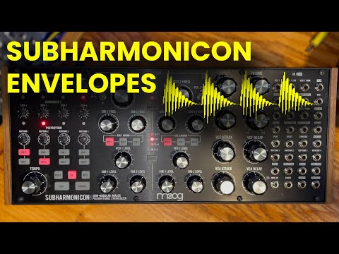 Recreating a Moog Subharmonicon - Part 2 : Software Emulation in VCV Rack - Envelope Deep Dive