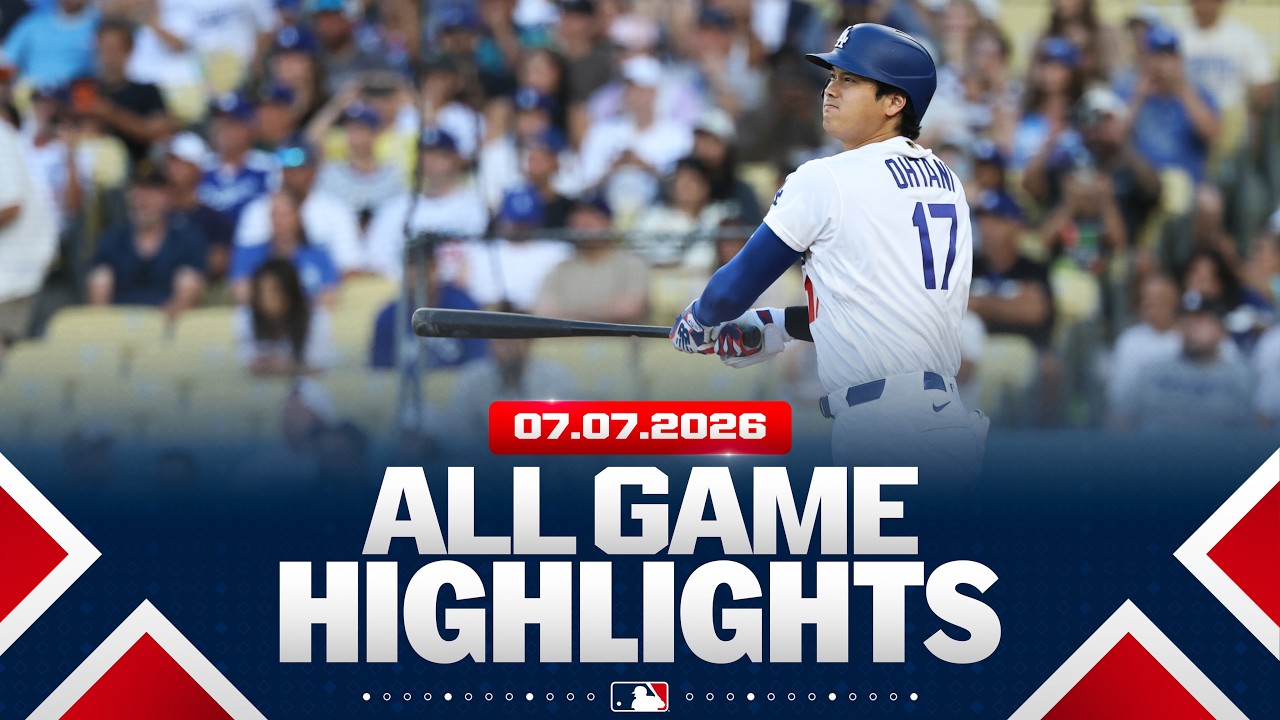 Highlights from ALL GAMES on 7/7 (Ohtani's 300th home run, O'Hearn's 3-HR, 10-RBI game and MORE!)