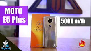 Motorola Moto E5 Plus with 5000 mAh Battery Unboxing First Look