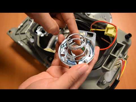 DEPO Mercedes W123 H4 Bulb Installation