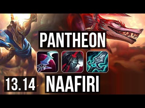 PANTHEON vs NAAFIRI (TOP) | 600+ games | EUW Master | 13.14