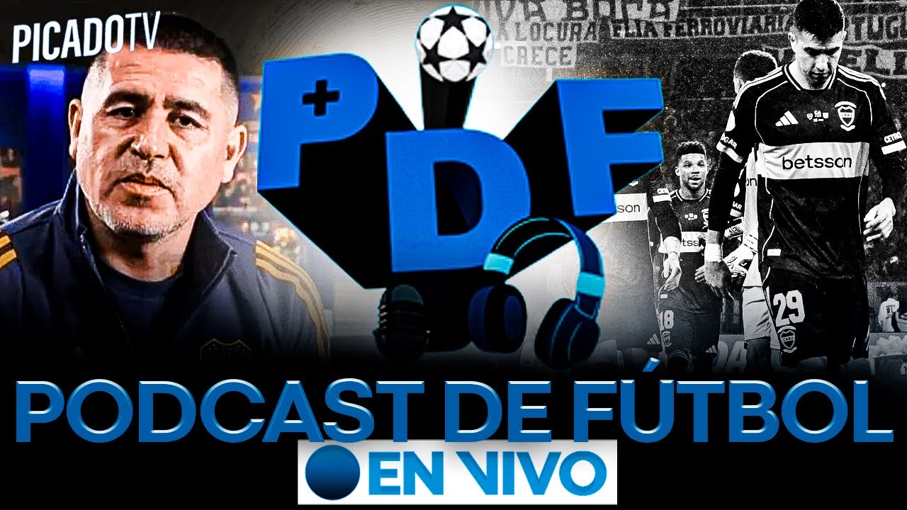 🔵PODCAST DE FÚTBOL EN VIVO - NOTICIAS DE BOCA - RIQUELME - DEBATE  -PICADO TV