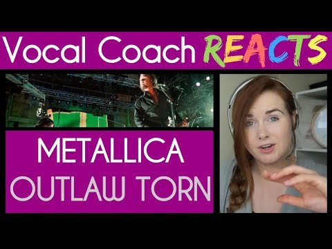 Vocal Coach reacts to Metallica The Outlaw Torn (Live)