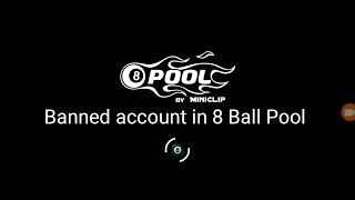 Banned Account 8 Ball Pool - Final Warning - 100% Safe - How to get back banned account - Part 1