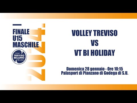 FINALE U15M: VOLLEY TREVISO - VT BI HOLIDAY