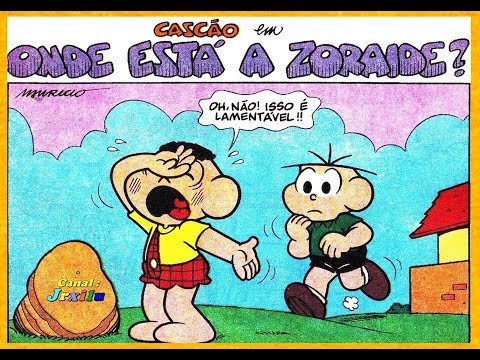 Cascão - Onde está a Zoraide?, Quadrinhos Turma da Mônica