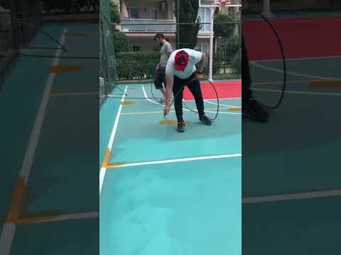 Basketbol Sahası Çizgisi ve Boyama