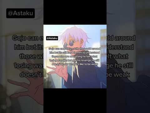 The Loneliness of Satoru Gojo || Satoru Gojo is lonely