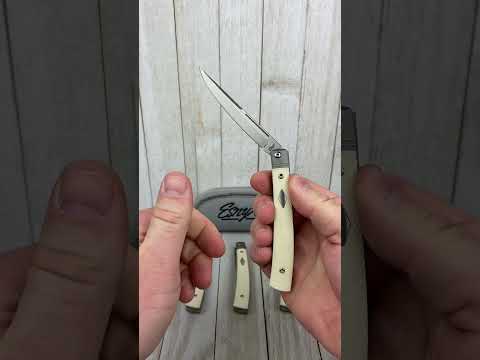 Esnyx Barracuda - Ivory G10 and M390 w/C. Risner Cutlery!