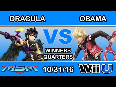 MSM 72 - 2S FAD | Nicko (Shulk) Vs. Kiraflax (Dark Pit) Winners Quarters - Smash Wii U