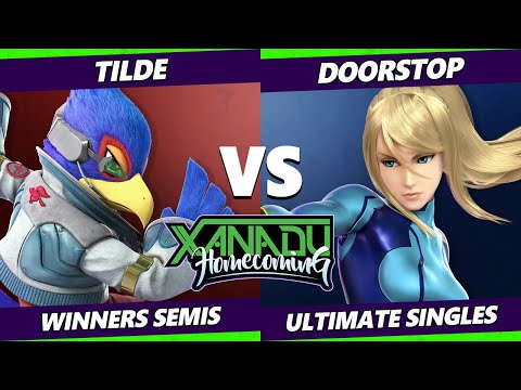 Xanadu Homecoming Winners Semis - Tilde (Falco) Vs. Doorstop (ZSS) Smash Ultimate - SSBU