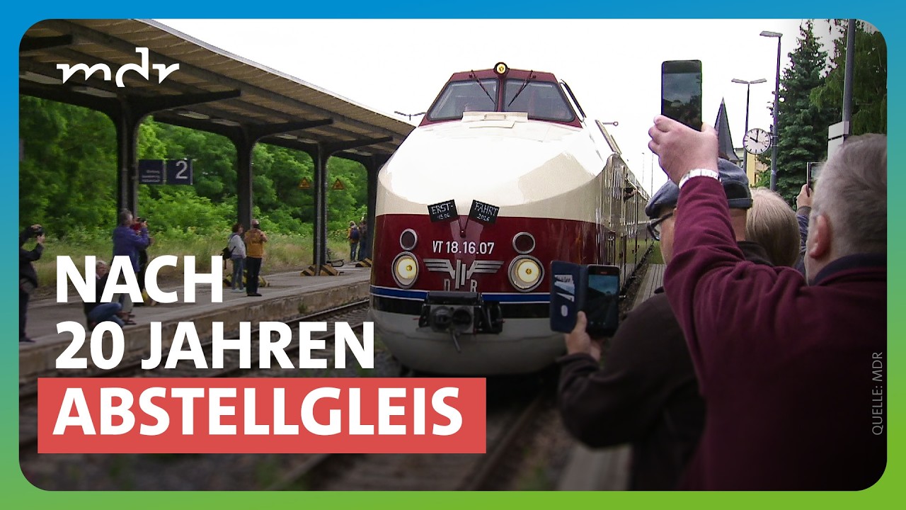 DDR-Schnellzug-Legende rollt wieder | MDR um 4 | MDR