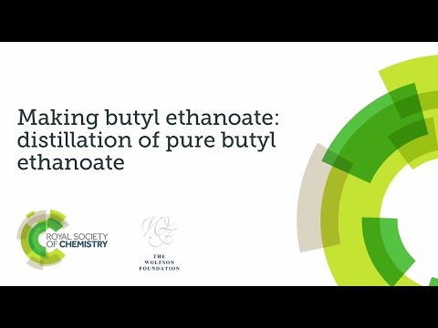 Practical skills assessment video - making butyl ethanoate video 3 - A distillation