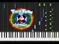 Tiny Toon Adventures - Theme Song [Synthesia ...