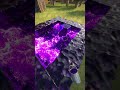 Entering Realistic Nether Portal / Minecraft RTX #shorts #minecraft