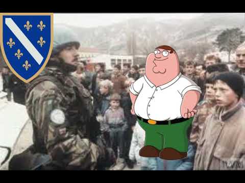 Peter Griffin sings Bosanska Artiljerija (Bosnian War Song AI Cover)