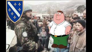 Cover art for Peter Griffin sing Bosnia Artileija